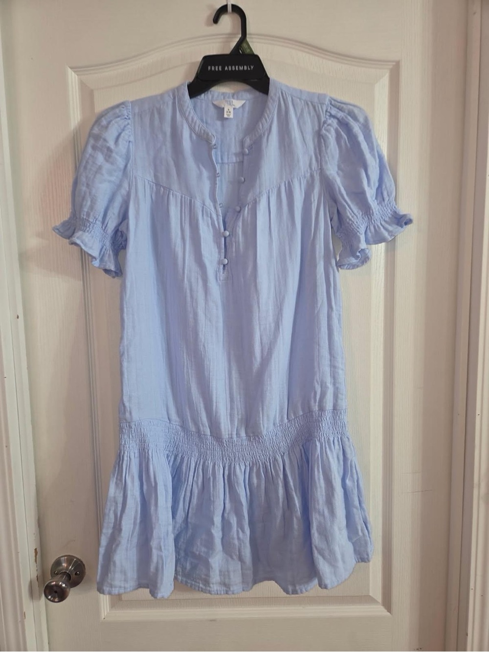 Time And Tru Women’s Light Blue Shift Dress NWT Sz S. JY-22